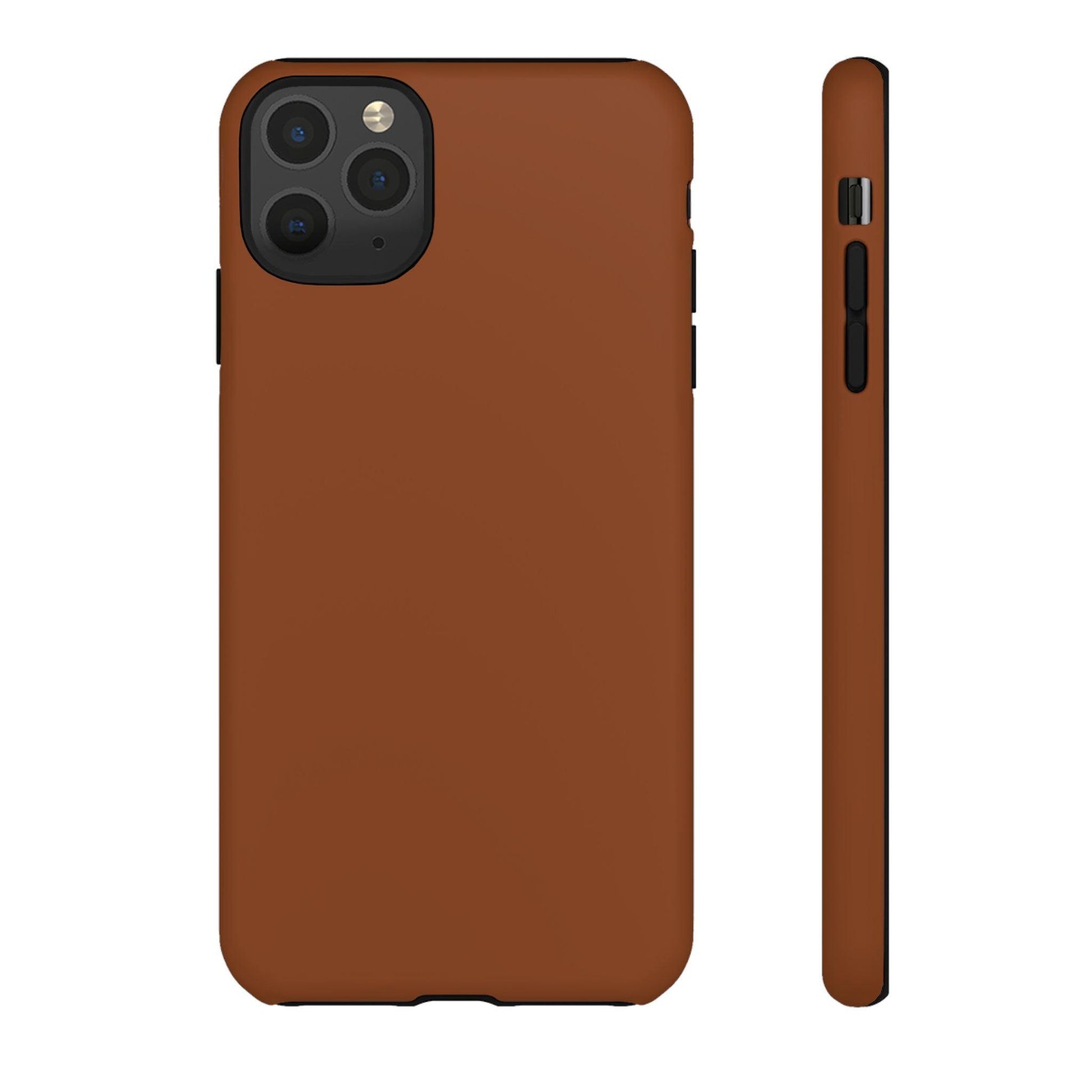 Chocolate Brown iPhone Case - YOONIG