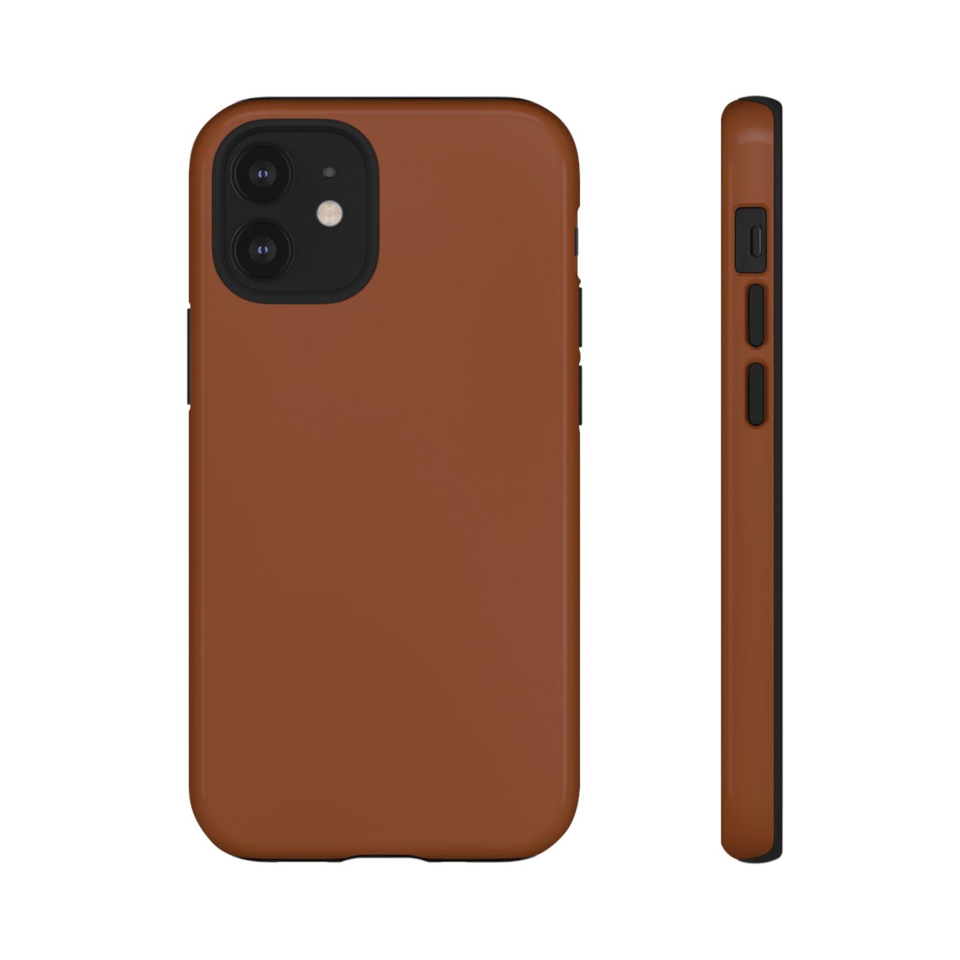 Chocolate Brown iPhone Case - YOONIG