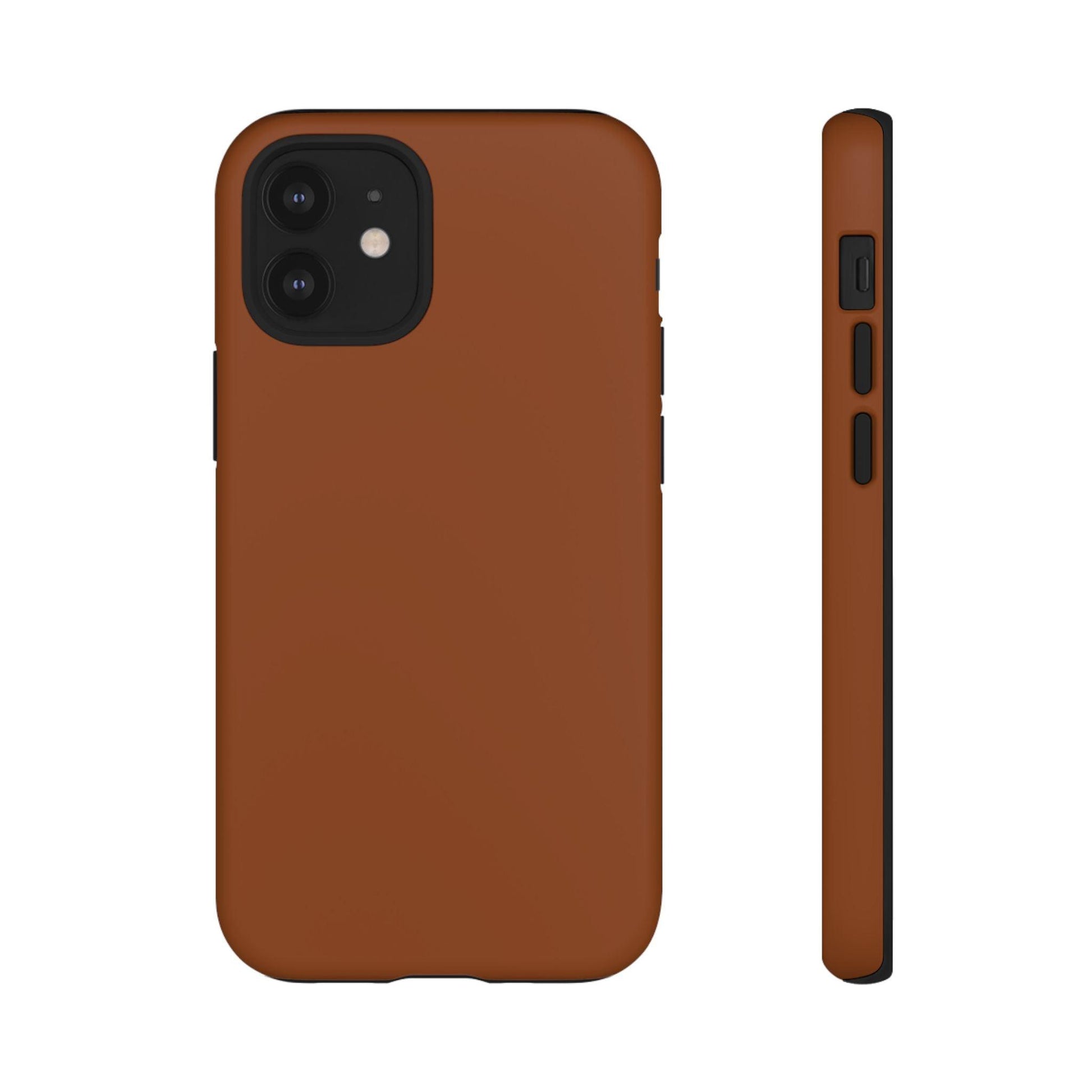 Chocolate Brown iPhone Case - YOONIG