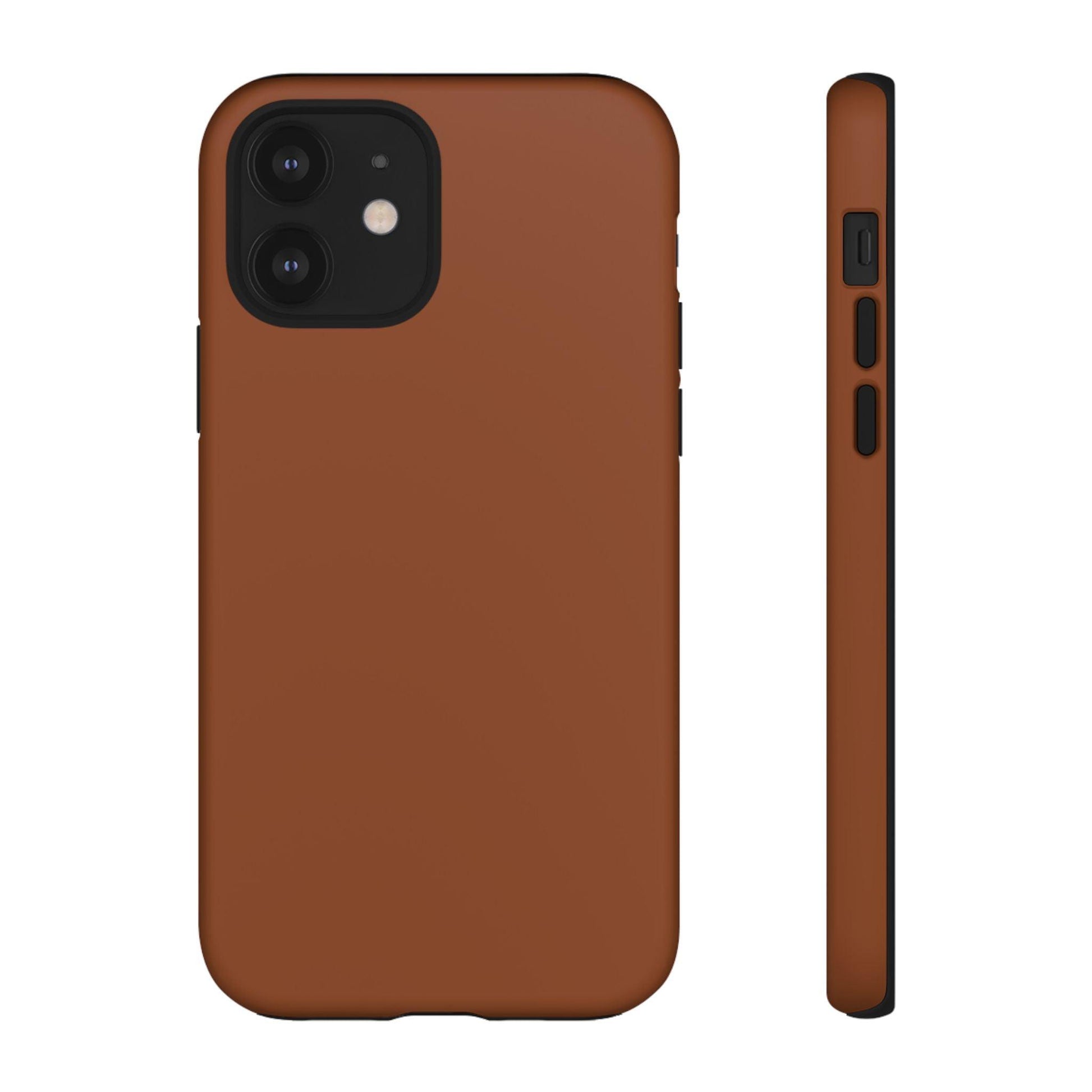 Chocolate Brown iPhone Case - YOONIG