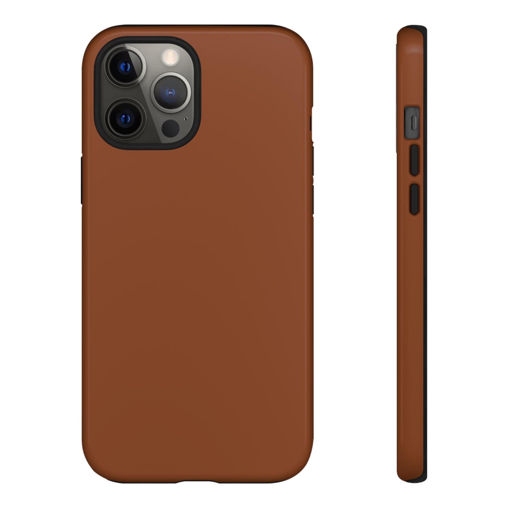 Chocolate Brown iPhone Case - YOONIG