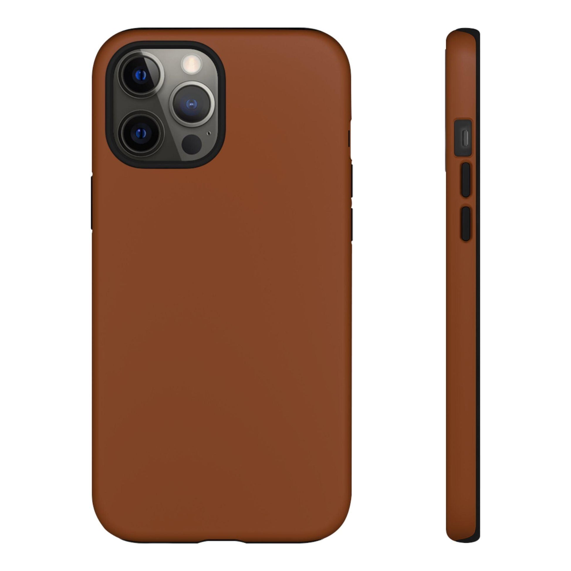 Chocolate Brown iPhone Case - YOONIG
