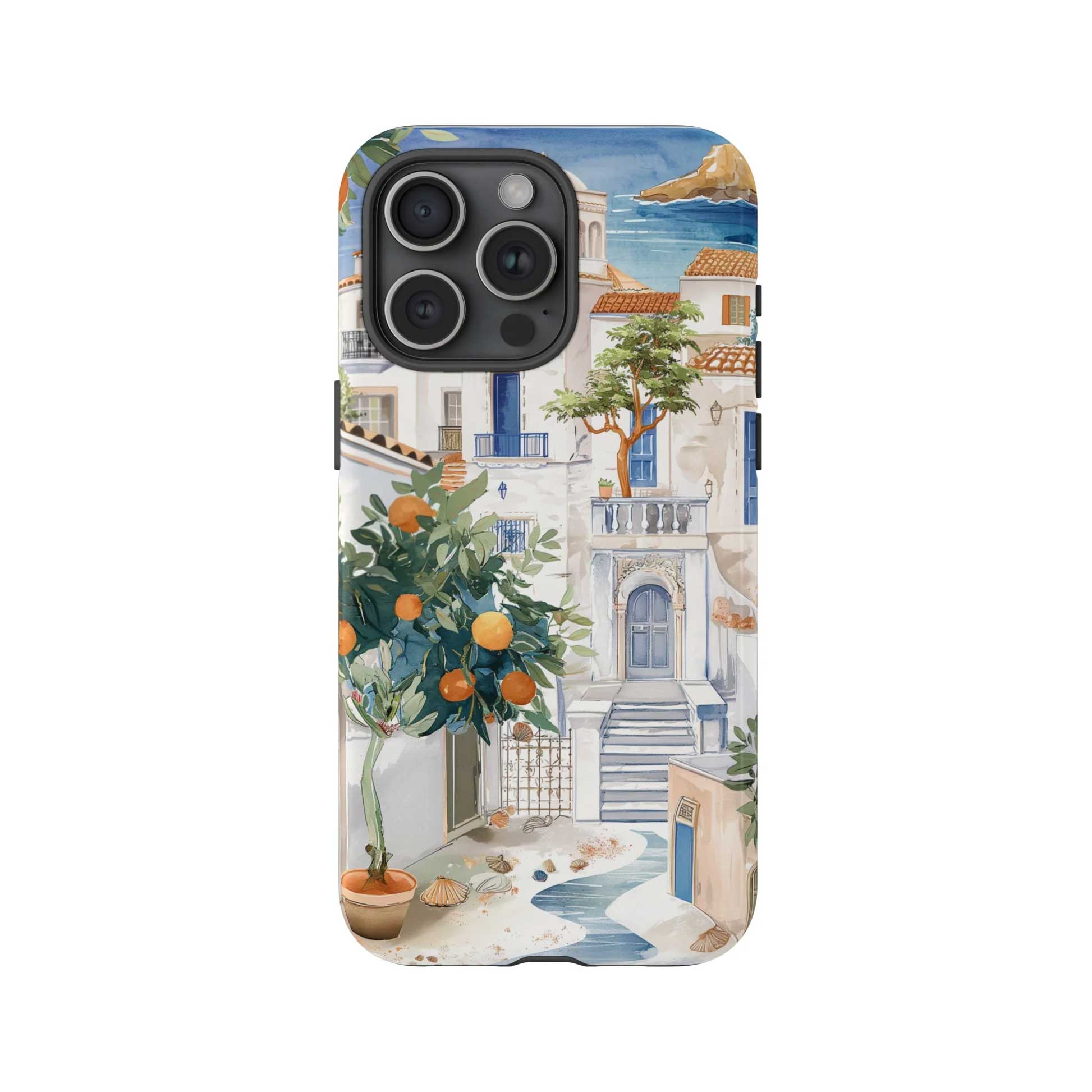 Santorini Dreams - iPhone Case