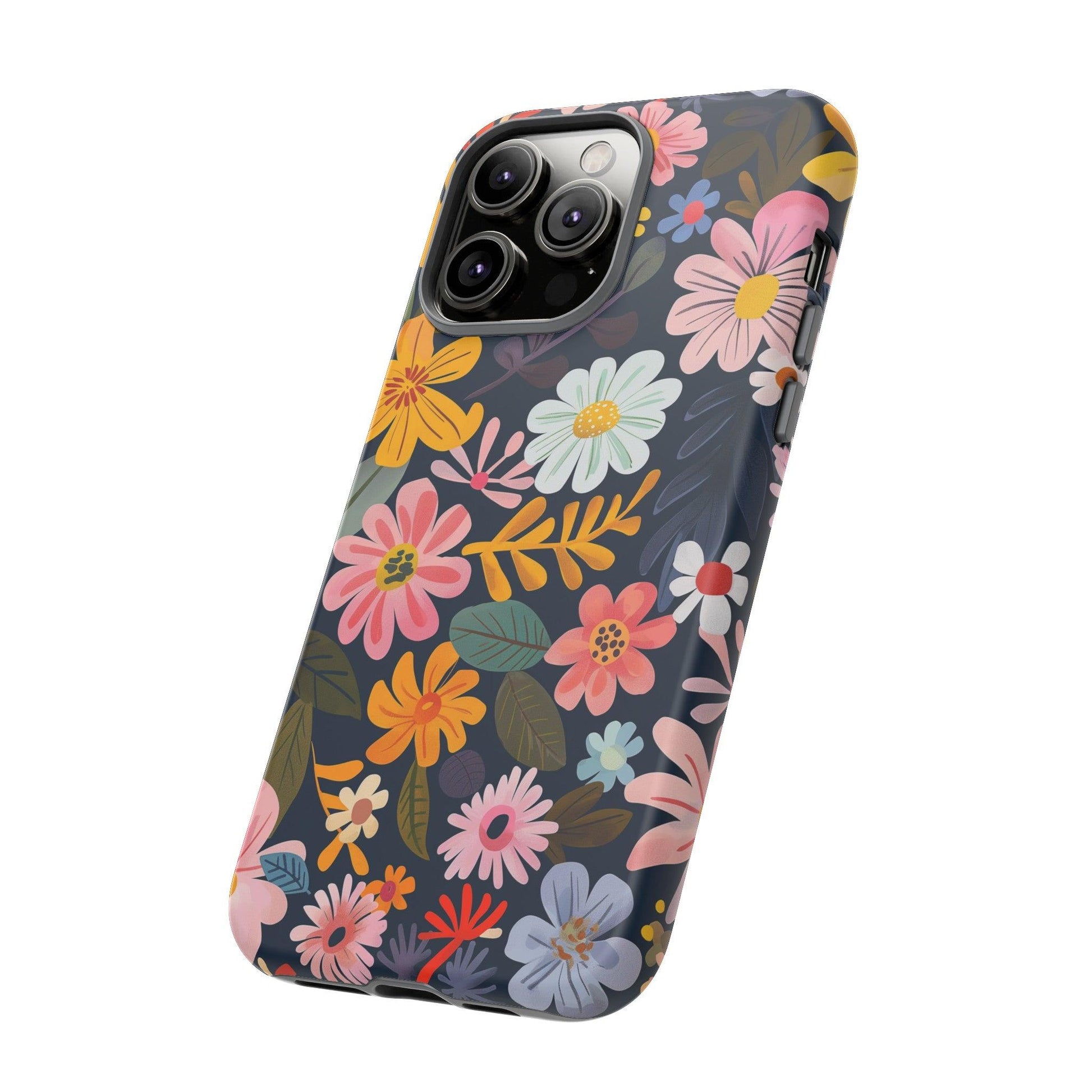 Vintage Blossom Floral iPhone Case - YOONIG