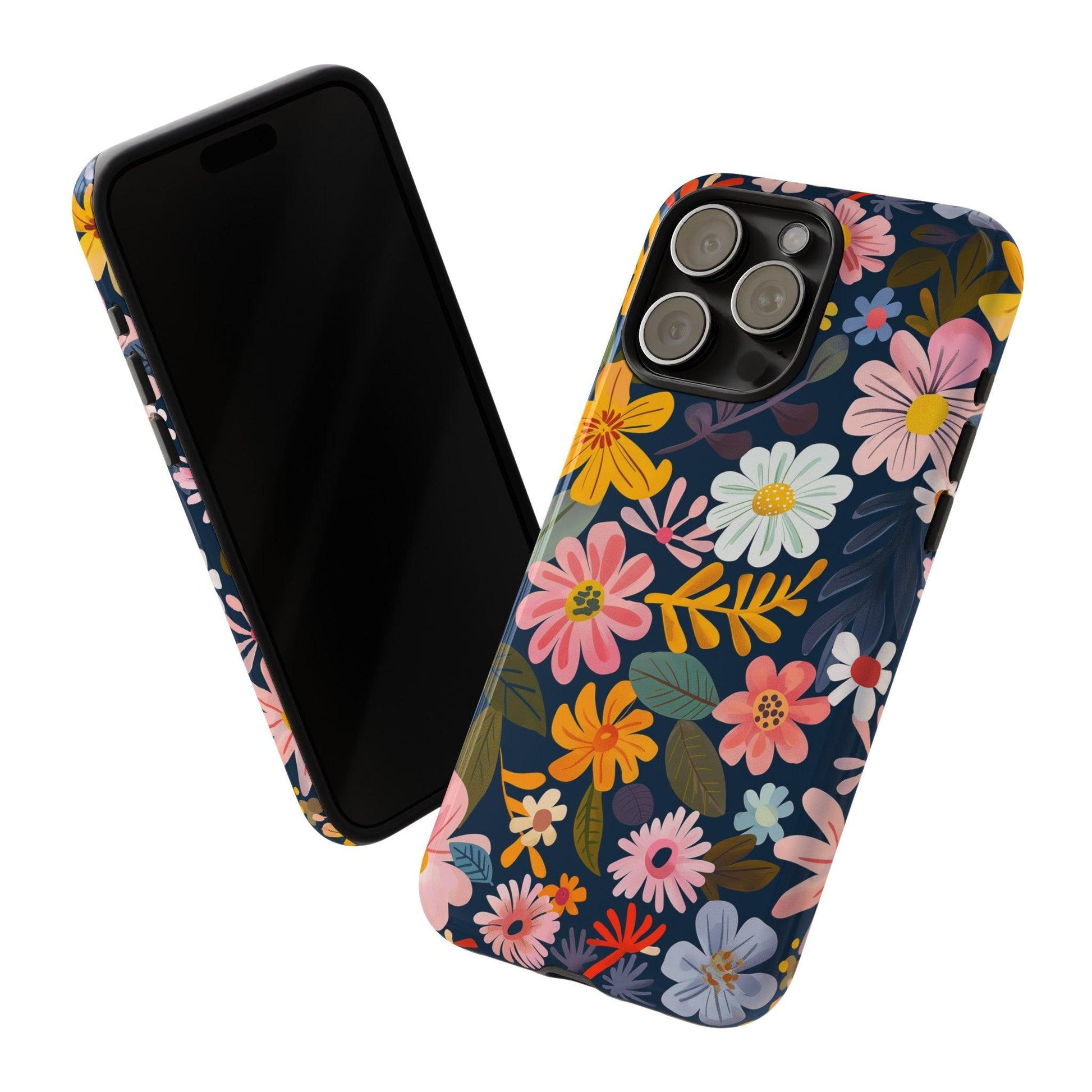 Vintage Blossom Floral iPhone Case - YOONIG