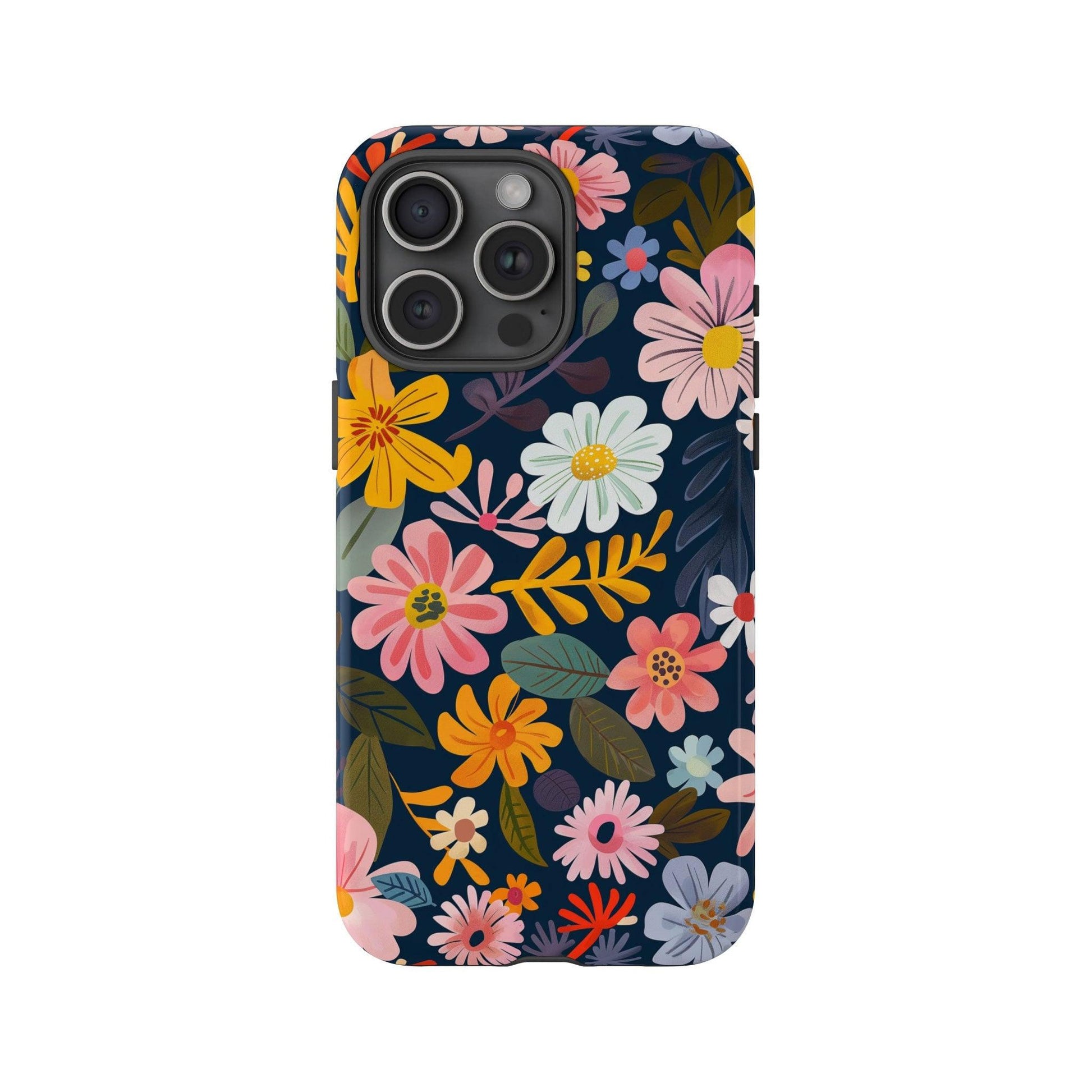 Vintage Blossom Floral iPhone Case - YOONIG